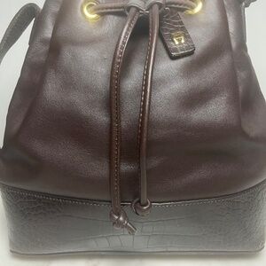 Etienne Aigner Bucket Bag Brown